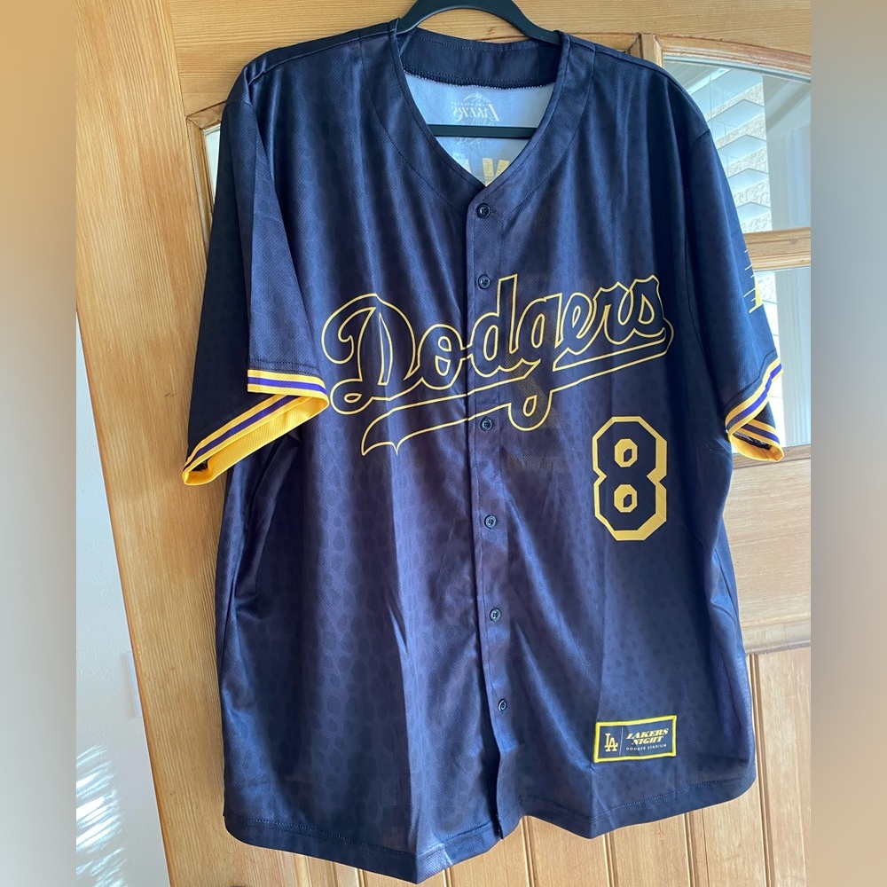 Los Angeles Dodgers Kobe Bryant Lakers Night Jersey